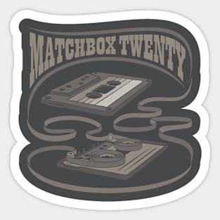 Matchbox Twenty Exposed Cassette Sticker